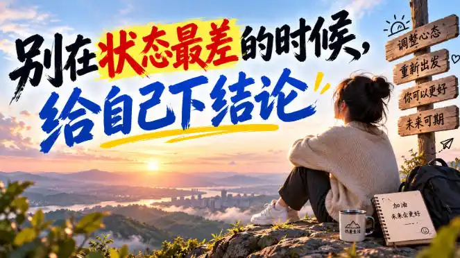 某公众号付费文章：别在状态最差的时候，给自己下结论-小玖网_综合网创资源_优质付费资源_知识付费网课平台_创业项目