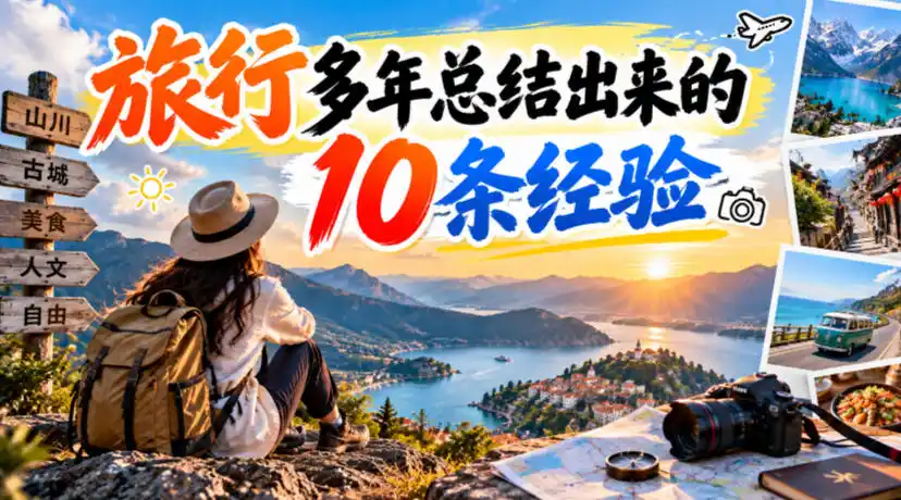 付费文章：旅行多年总结出来的10条经验-小玖网_综合网创资源_优质付费资源_知识付费网课平台_创业项目